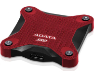 Adata SSD SD600Q 480GB USB 3.1 ASD600Q-480GU31-CRD Czerwony - 502622 - zdjęcie 3